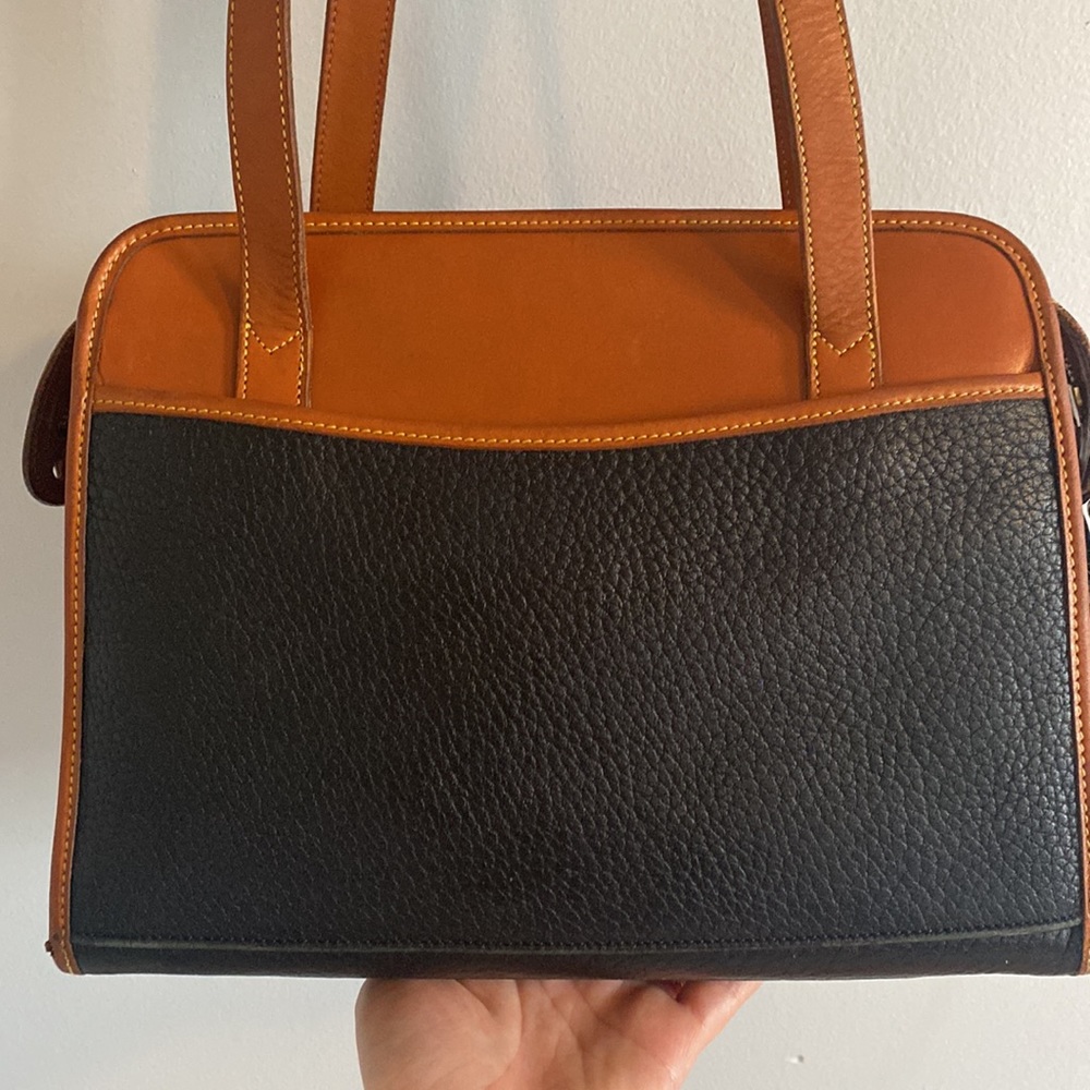 Vintage Dooney & Bourke AllWeather Leather Satchel - Picture 10 of 13